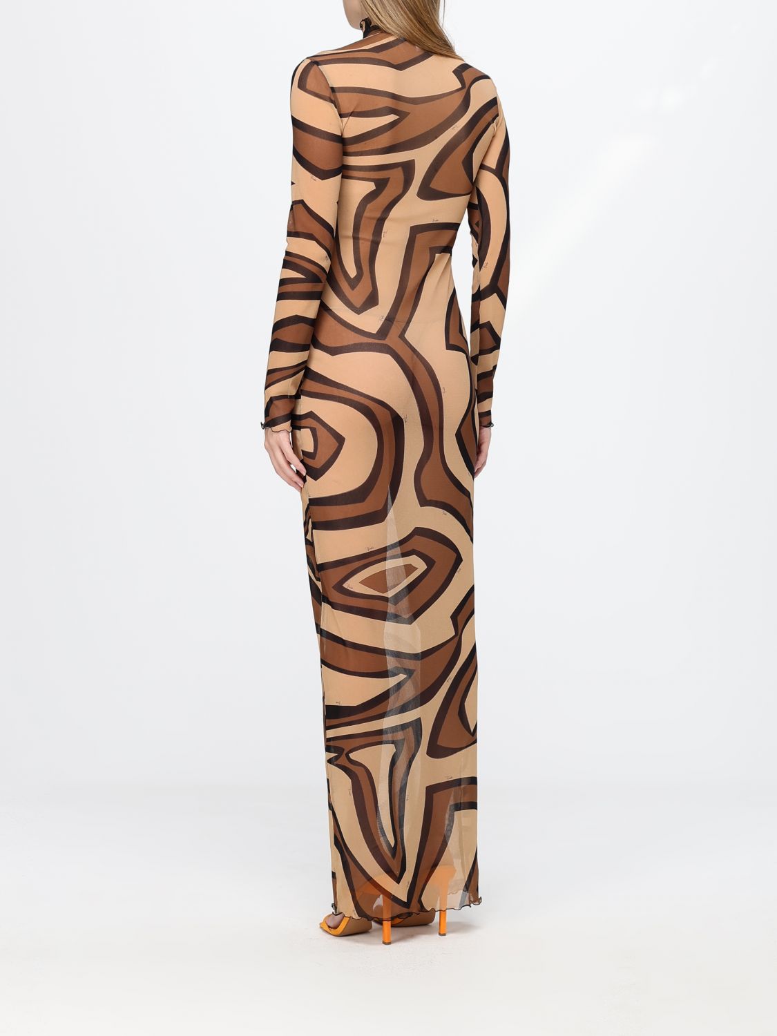 Pucci Dress Woman Brown PUCCI