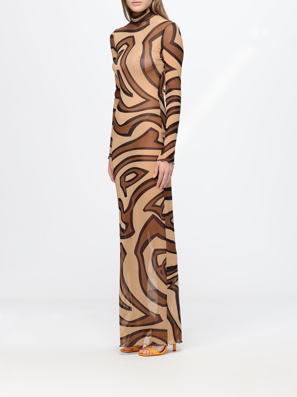Pucci Dress Woman Brown PUCCI