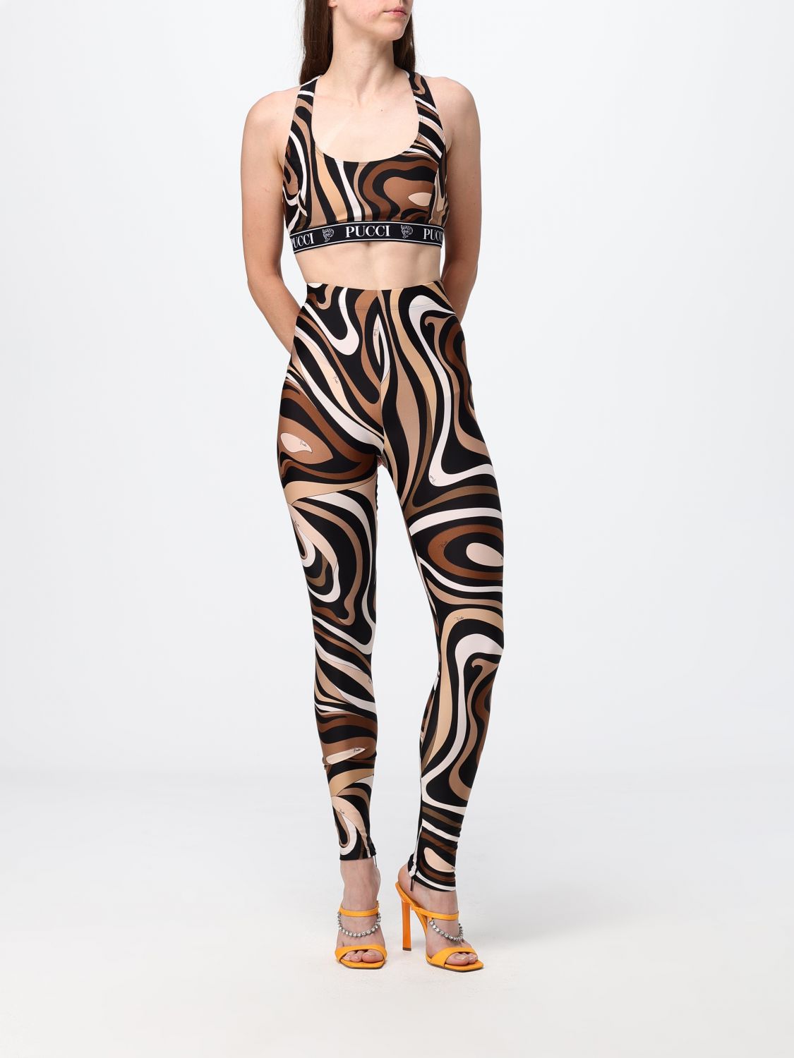 Pucci Top Woman Brown PUCCI