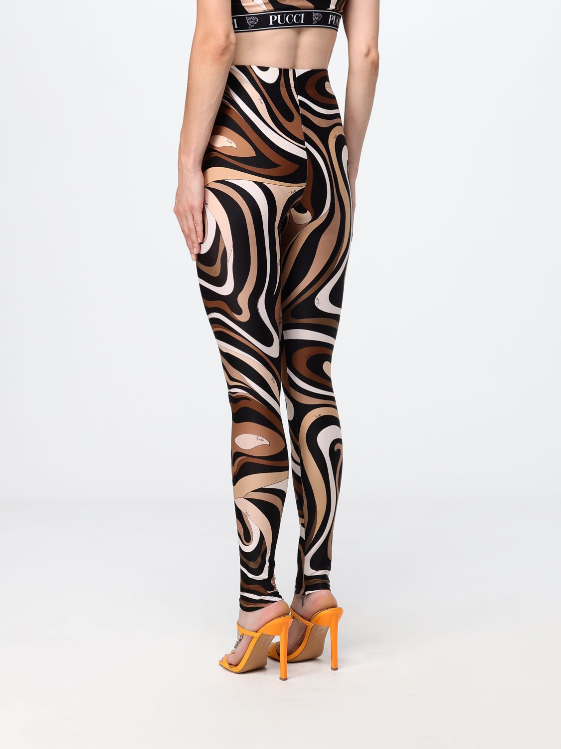 Pucci Top Woman Brown PUCCI