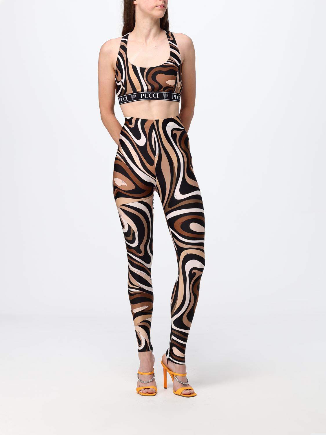 Pucci Pants Woman Brown PUCCI