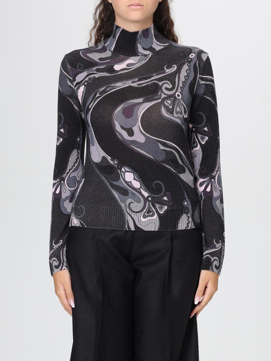 Pucci Sweater Woman Black PUCCI