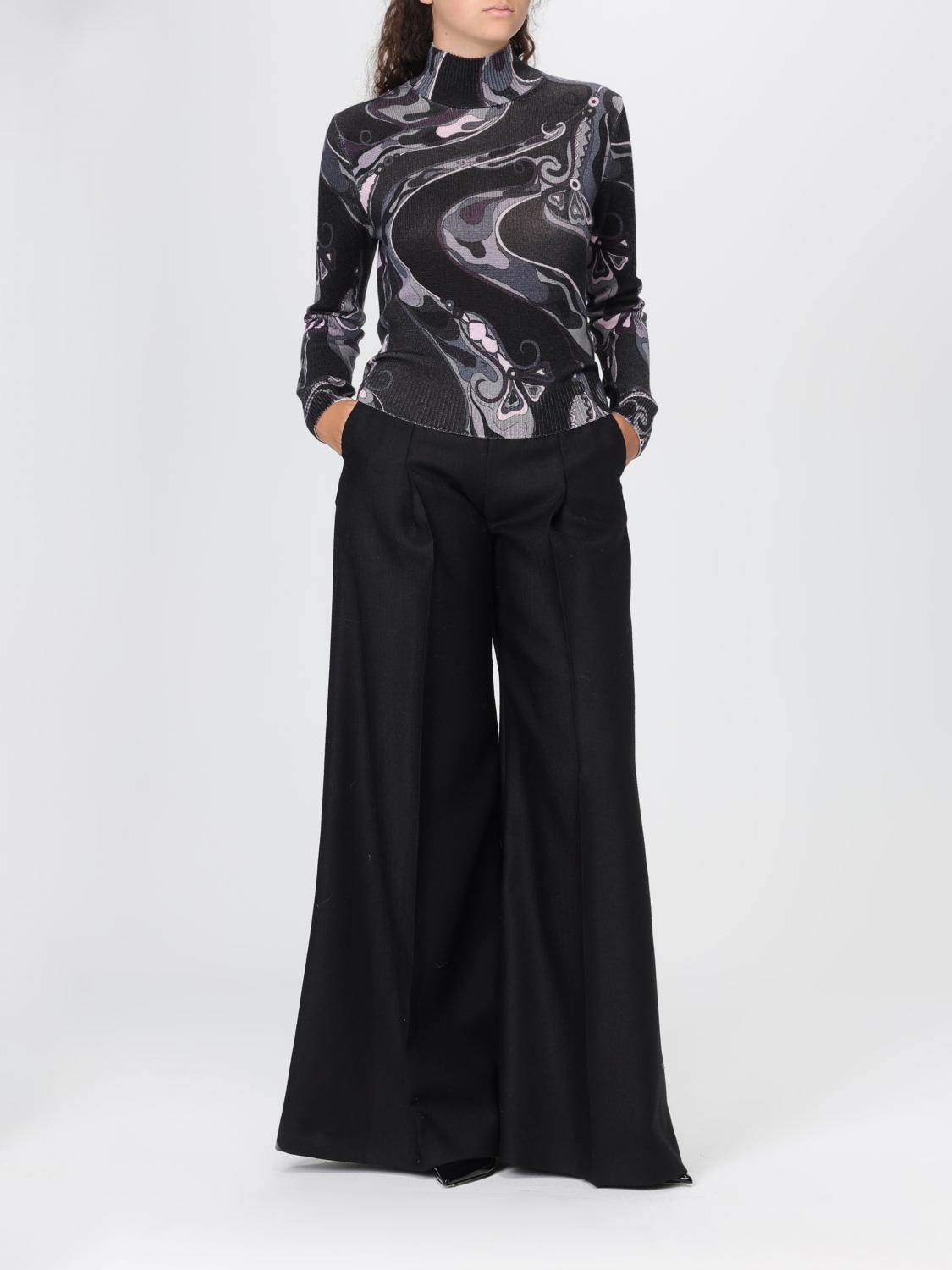 Pucci Sweater Woman Black PUCCI