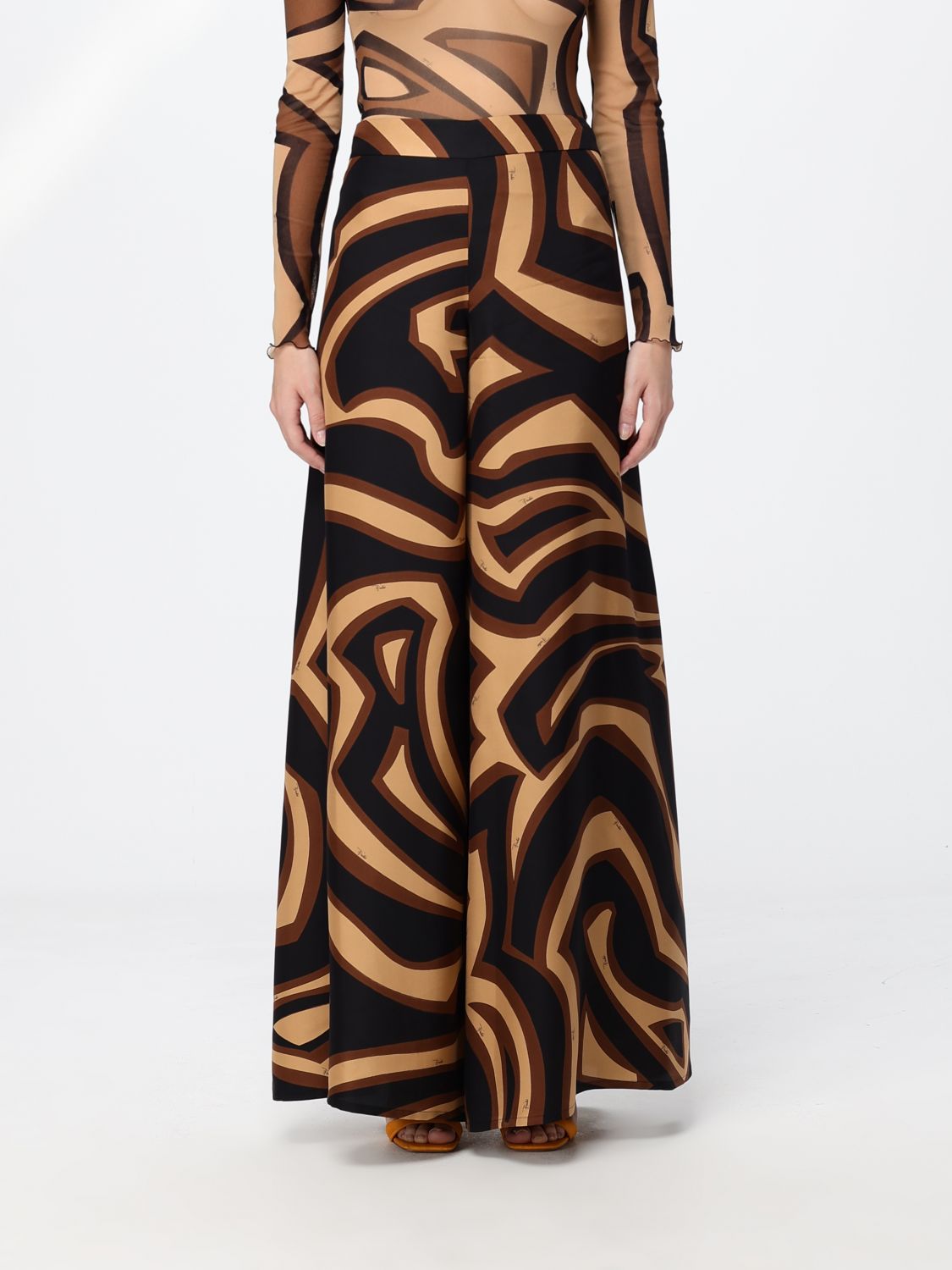 Pucci Pants Woman Brown PUCCI