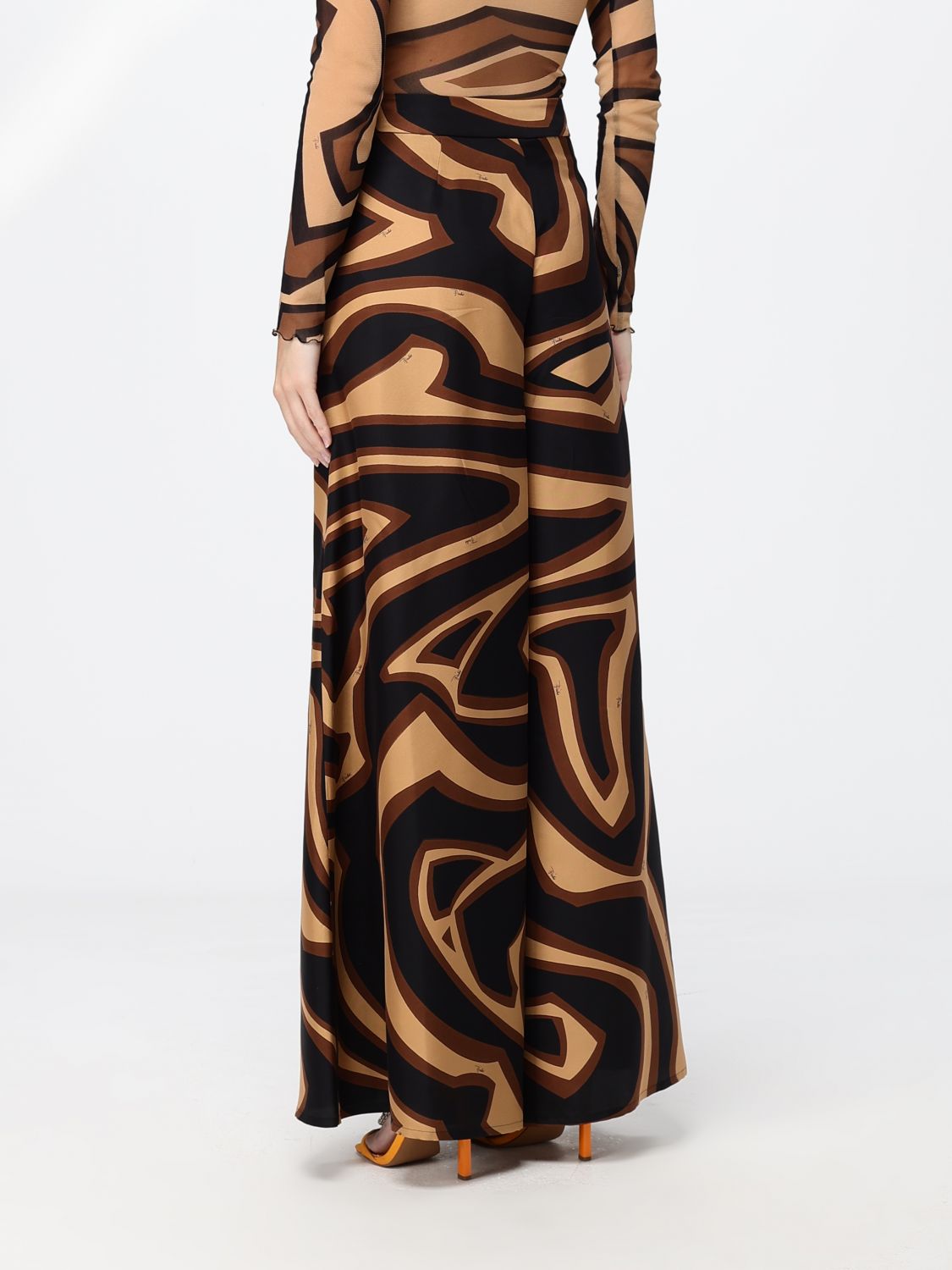 Pucci Pants Woman Brown PUCCI