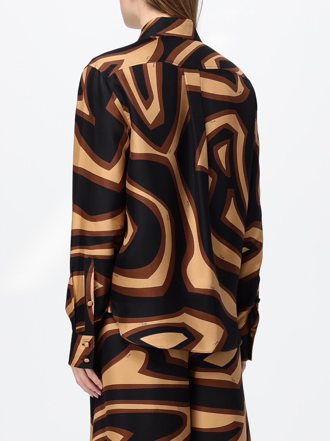 Pucci Shirt Woman Brown PUCCI