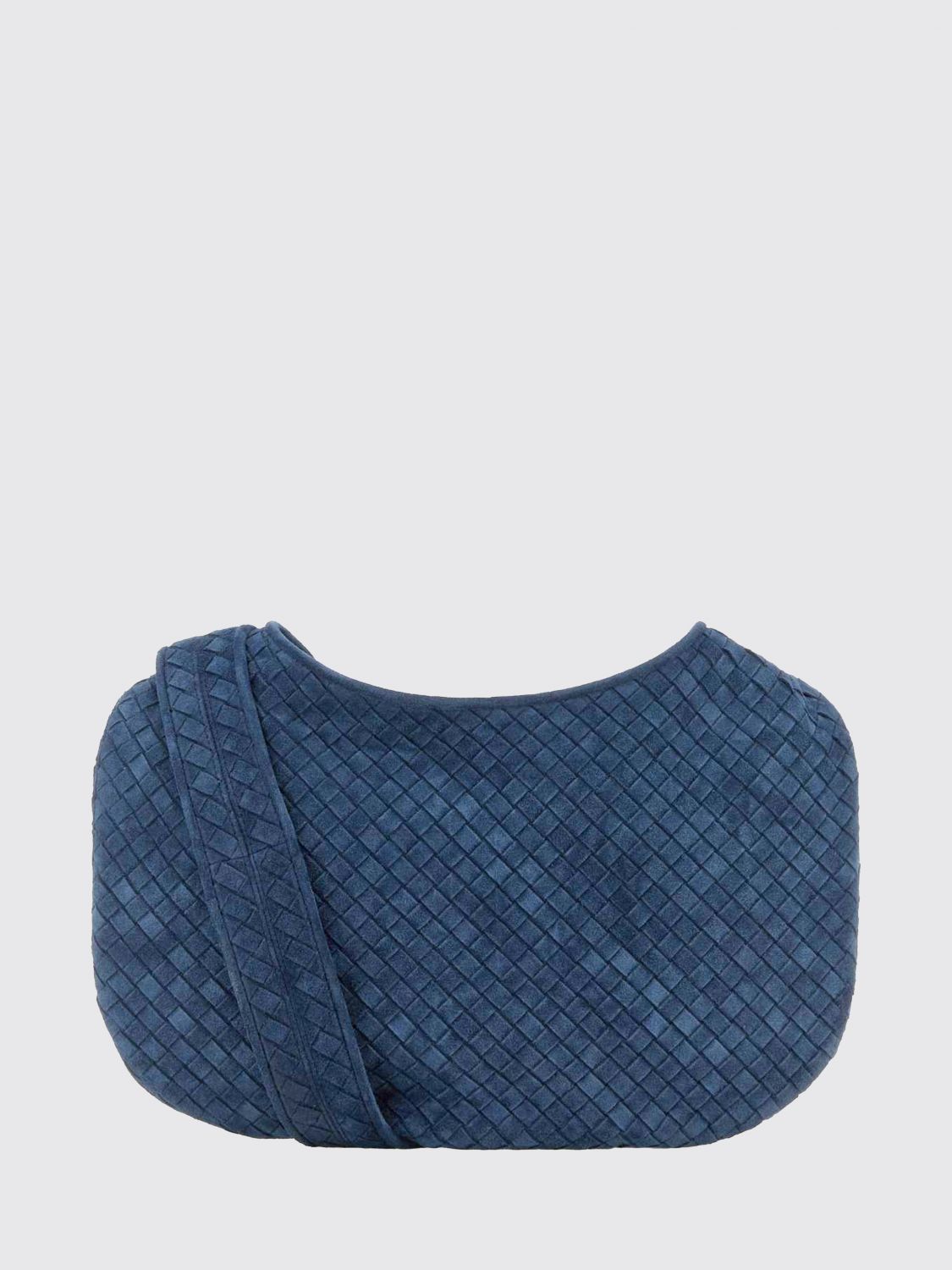 Bottega Veneta Shoulder Bag Men Blue BOTTEGA VENETA