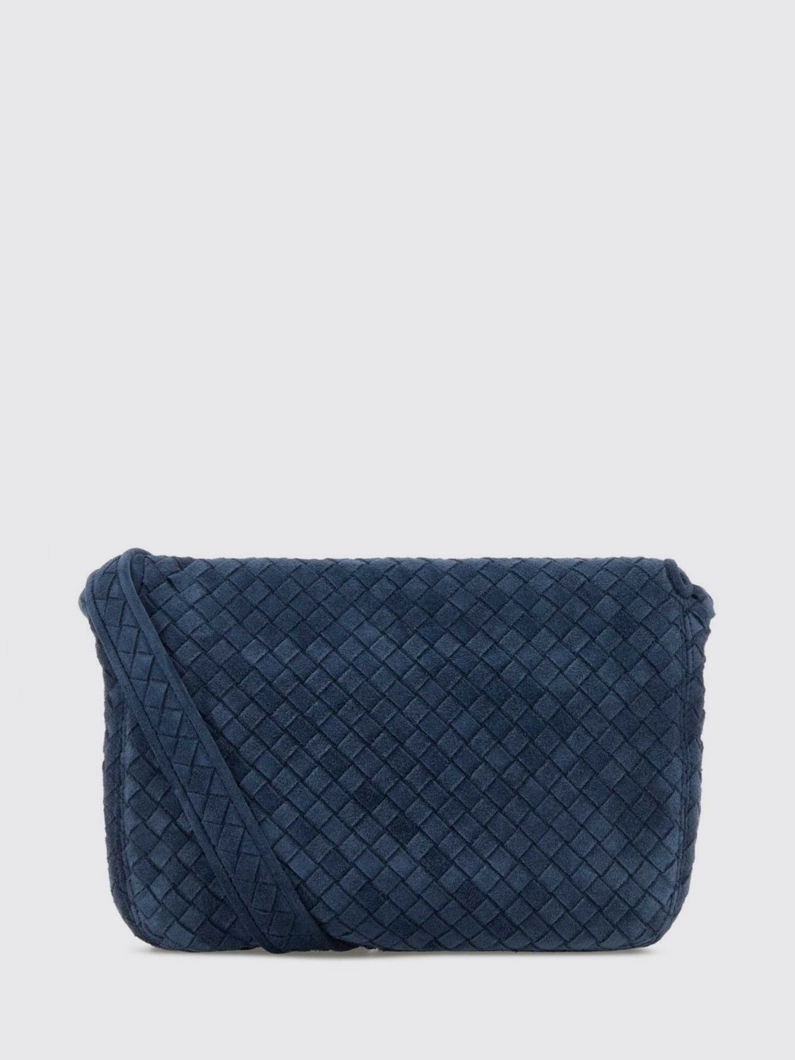 Bottega Veneta Shoulder Bag Men Blue BOTTEGA VENETA