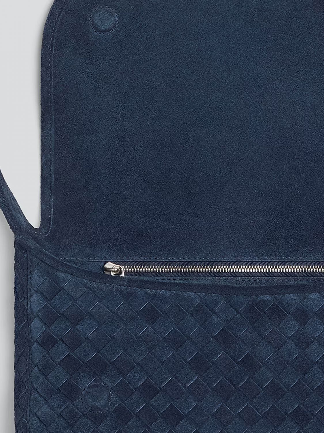 Bottega Veneta Shoulder Bag Men Blue BOTTEGA VENETA