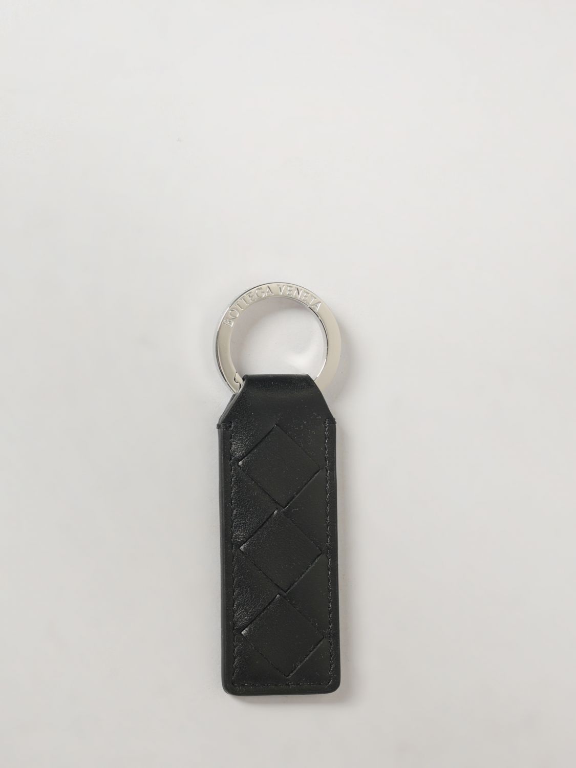 Bottega Veneta Keyring Men Black BOTTEGA VENETA