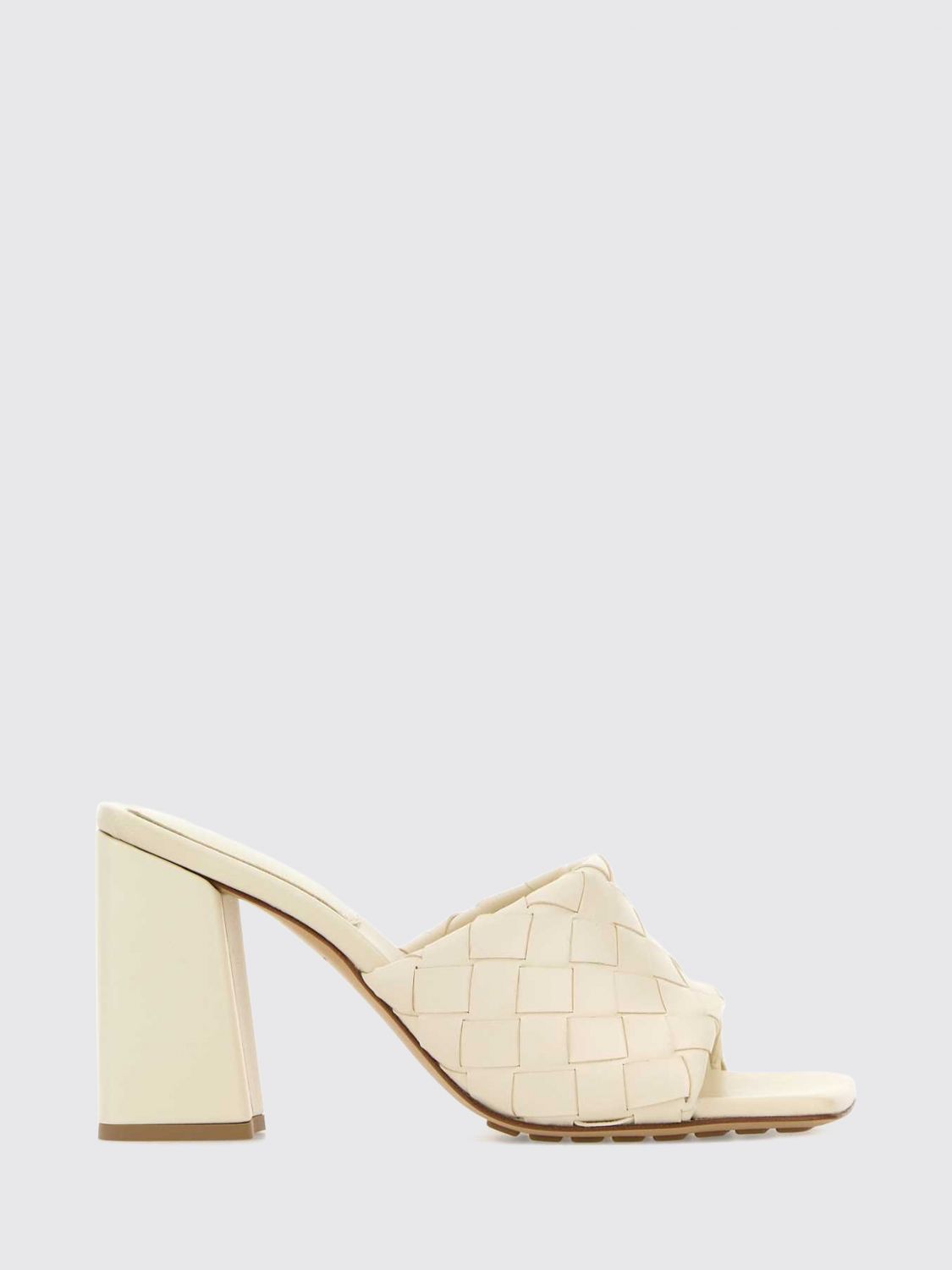 Bottega Veneta Heeled Sandal Woman White