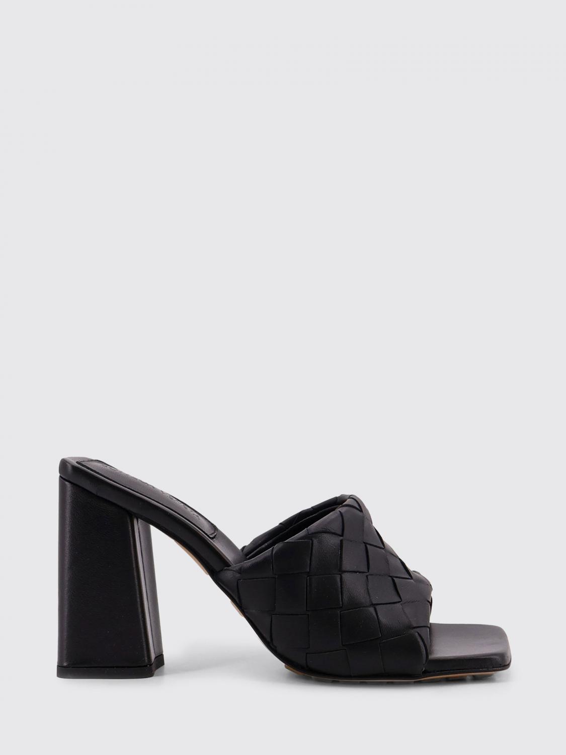 Bottega Veneta Heeled Sandal Woman Black BOTTEGA VENETA