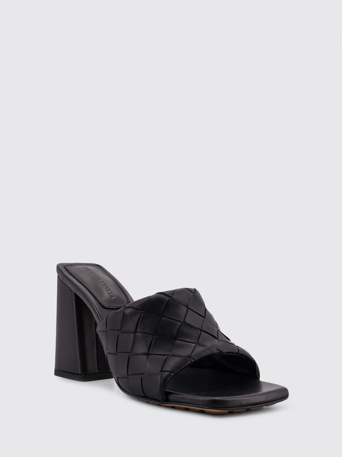 Bottega Veneta Heeled Sandal Woman Black BOTTEGA VENETA