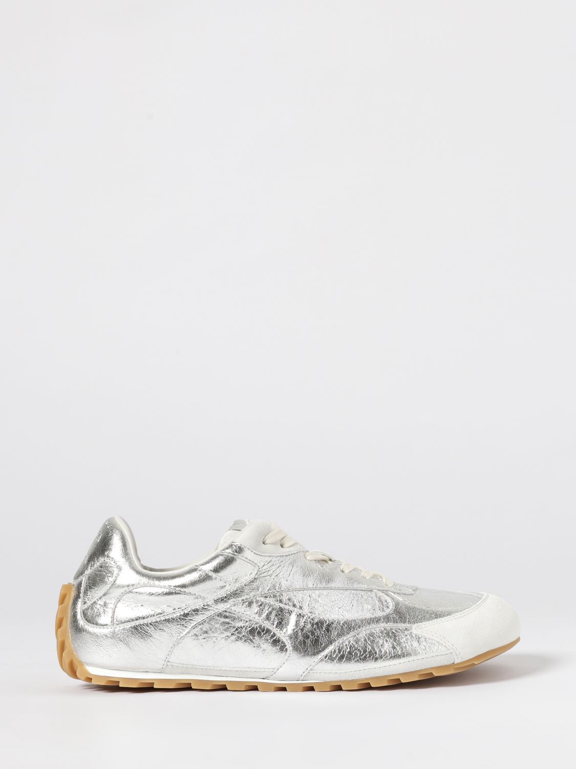 Bottega Veneta Sneakers Woman Silver BOTTEGA VENETA