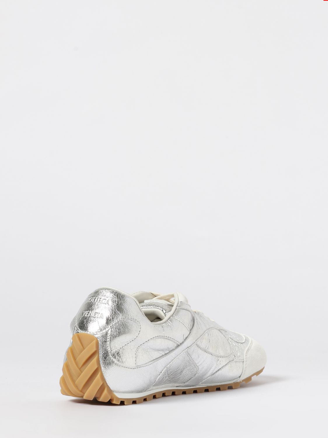 Bottega Veneta Sneakers Woman Silver BOTTEGA VENETA