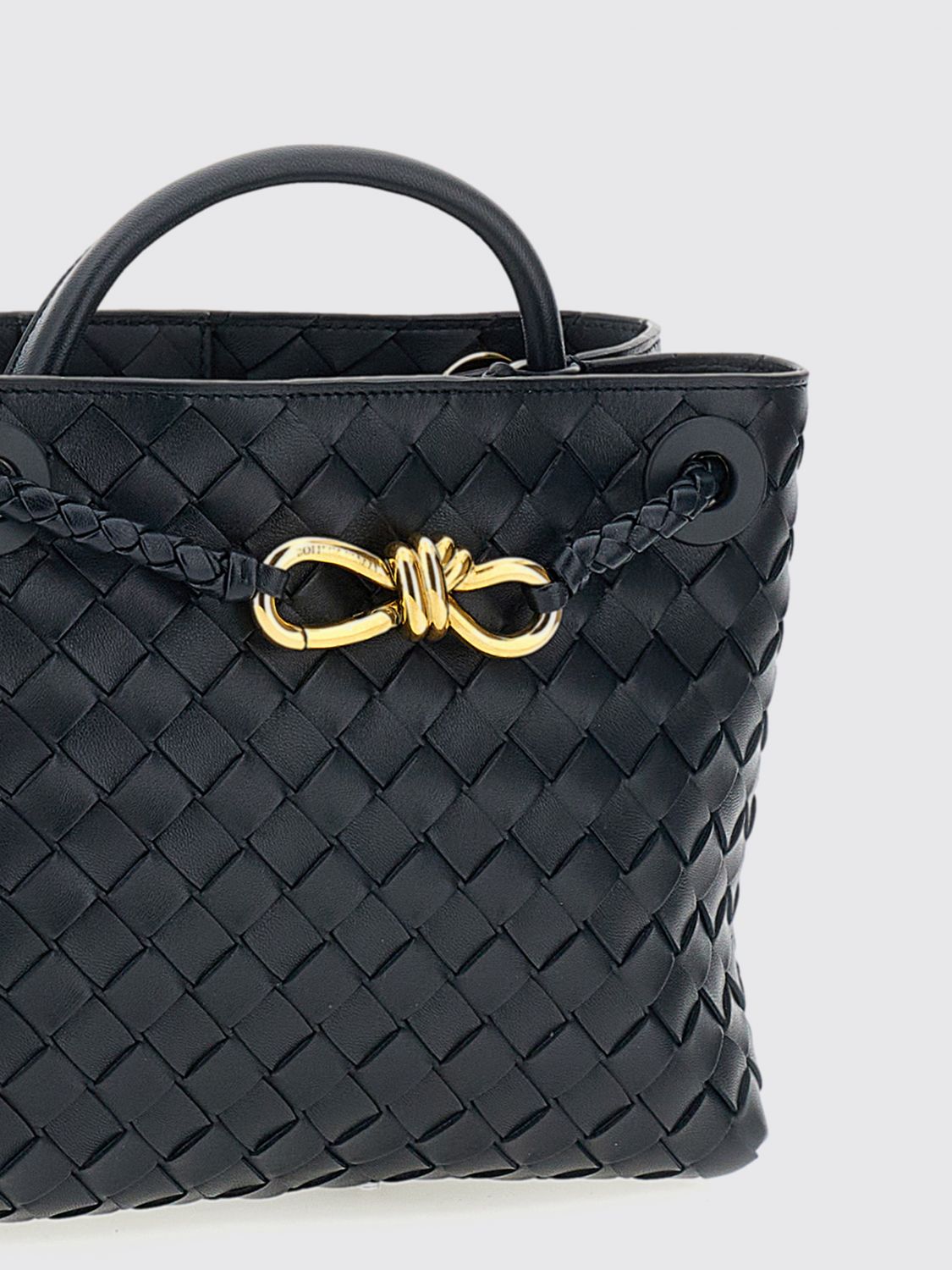 Bottega Veneta Women Andiamo Small Woven Leather Bag Bottega Veneta BOTTEGA VENETA