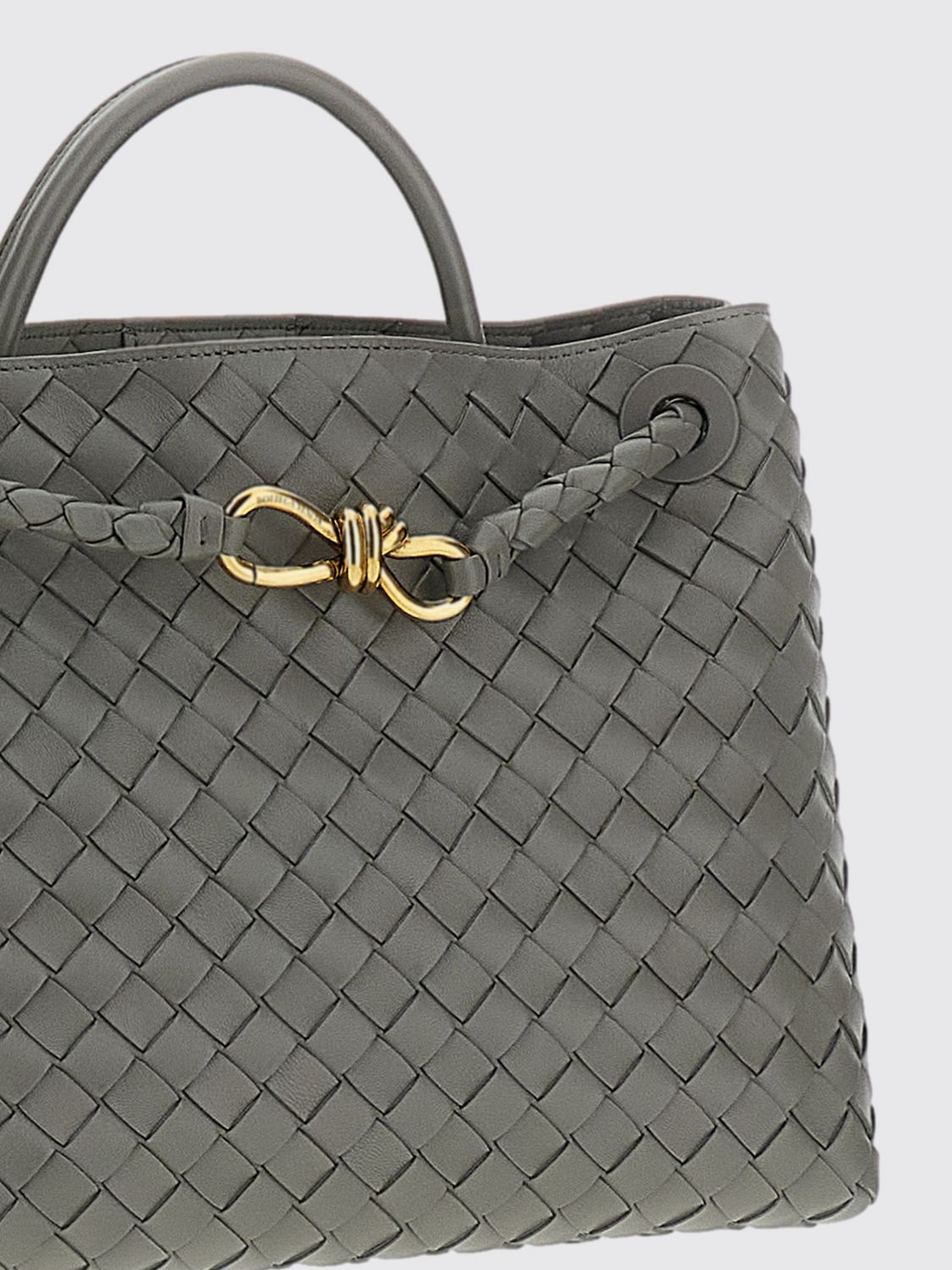 Bottega Veneta Women Andiamo Medium Woven Leather Bag Bottega Veneta BOTTEGA VENETA