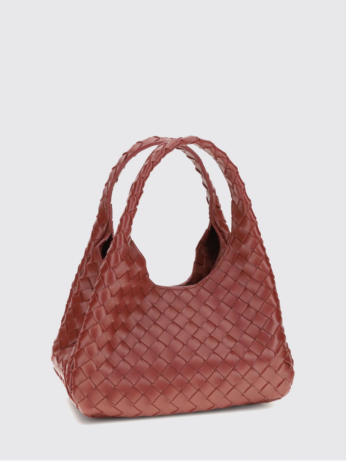 Bottega Veneta Women Campana Small Woven Leather Bag Bottega Veneta BOTTEGA VENETA