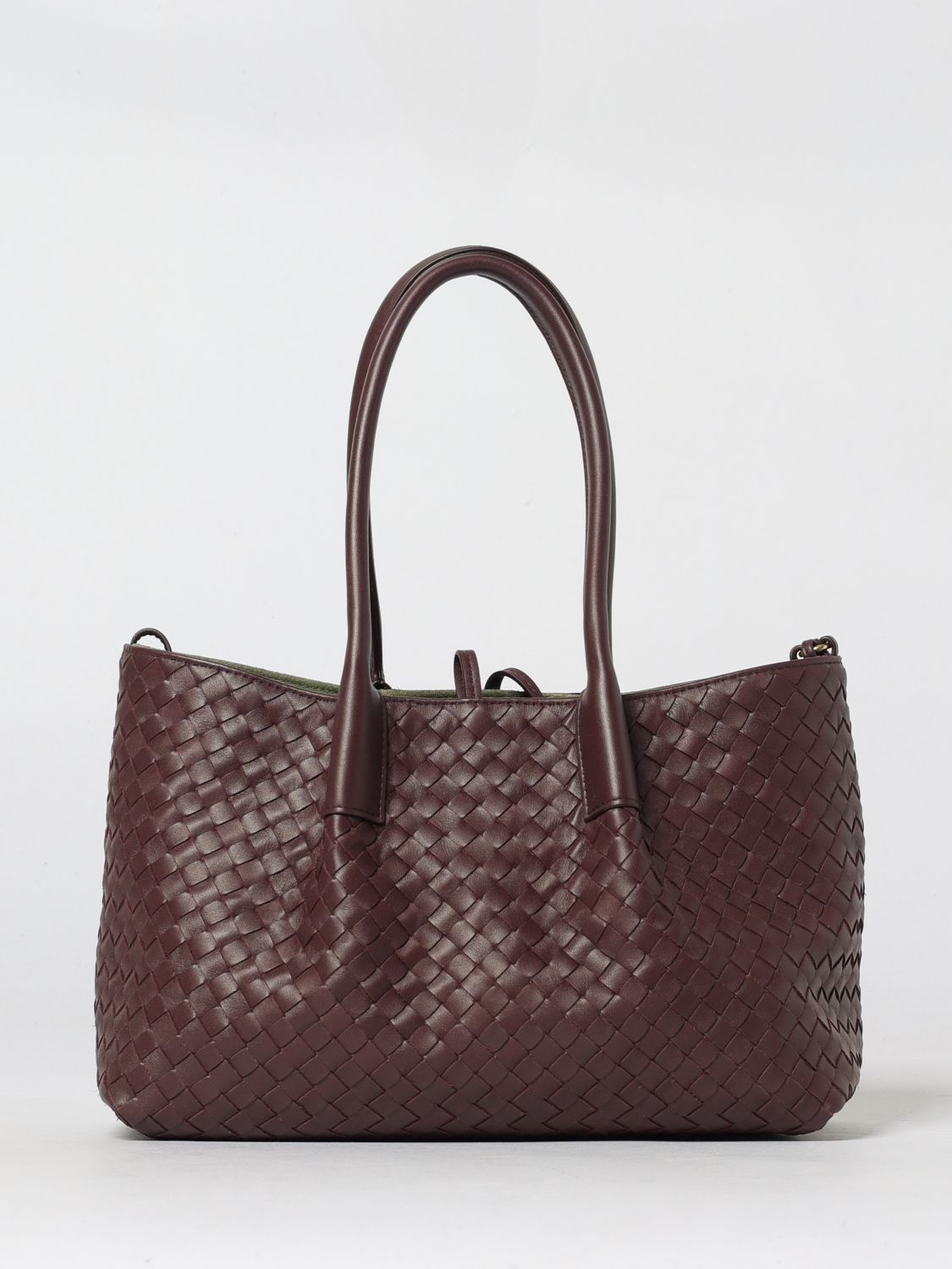 Bottega Veneta Shoulder Bag Woman Wine BOTTEGA VENETA