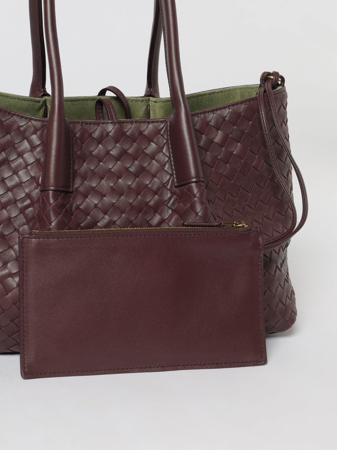 Bottega Veneta Shoulder Bag Woman Wine BOTTEGA VENETA