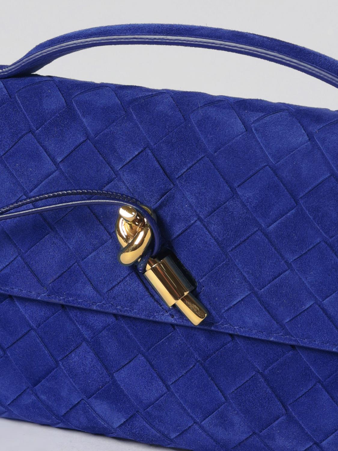 Bottega Veneta Clutch Woman Royal Blue BOTTEGA VENETA