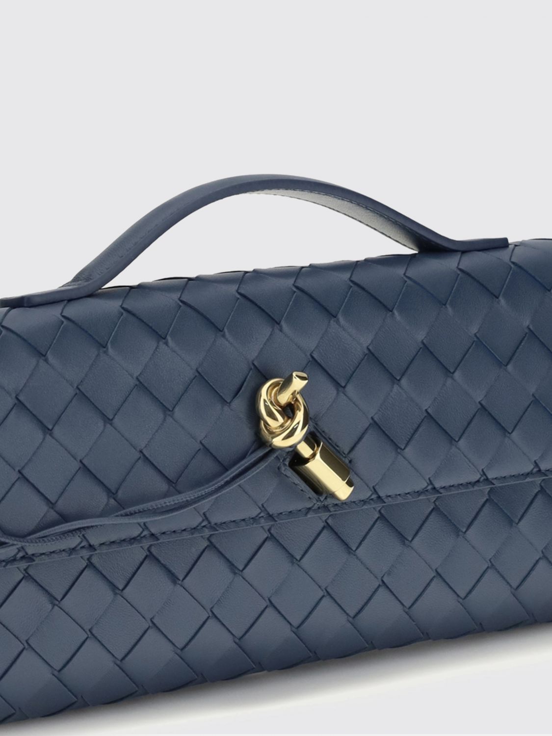 Bottega Veneta Clutch Woman Blue BOTTEGA VENETA