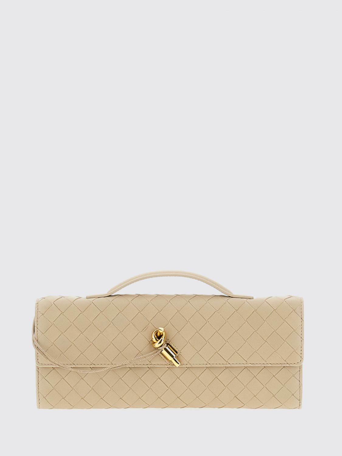 Bottega Veneta Clutch Woman Beige BOTTEGA VENETA