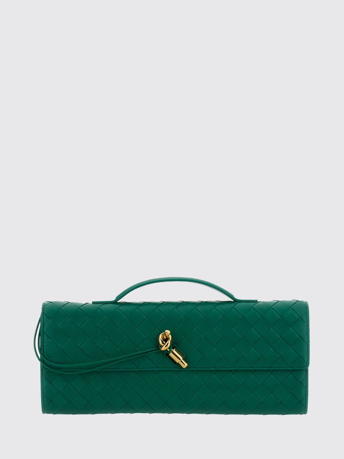 Bottega Veneta Clutch Woman Grass Green BOTTEGA VENETA