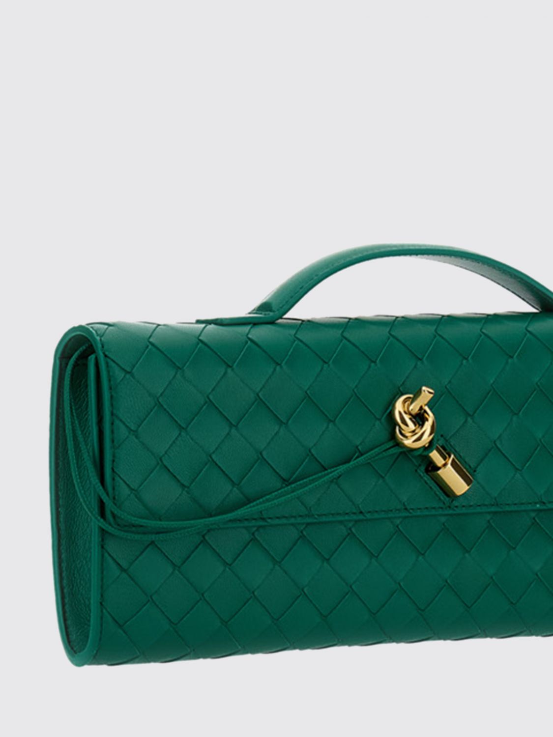 Bottega Veneta Clutch Woman Grass Green BOTTEGA VENETA