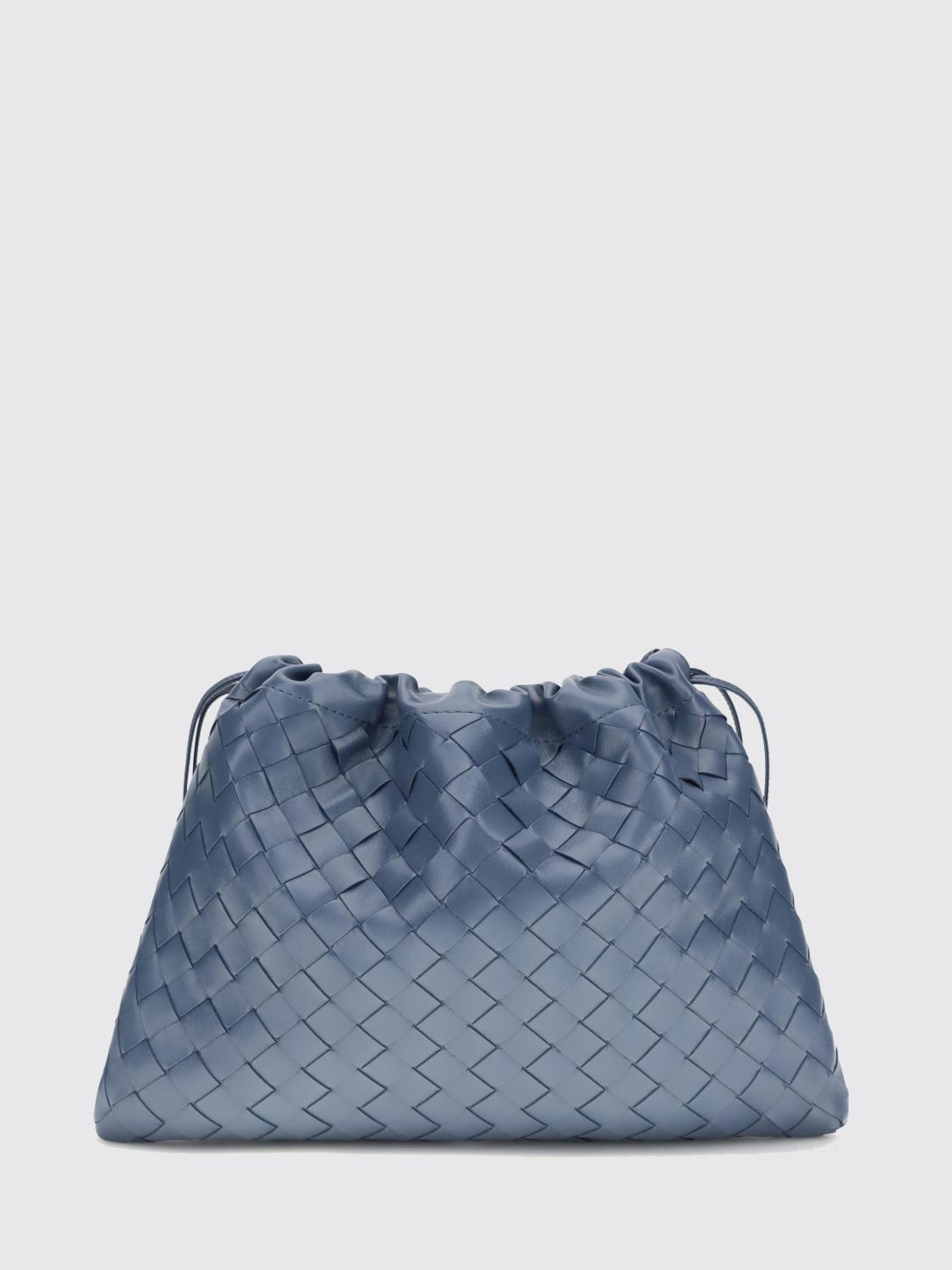 Bottega Veneta Shoulder Bag Woman Blue BOTTEGA VENETA