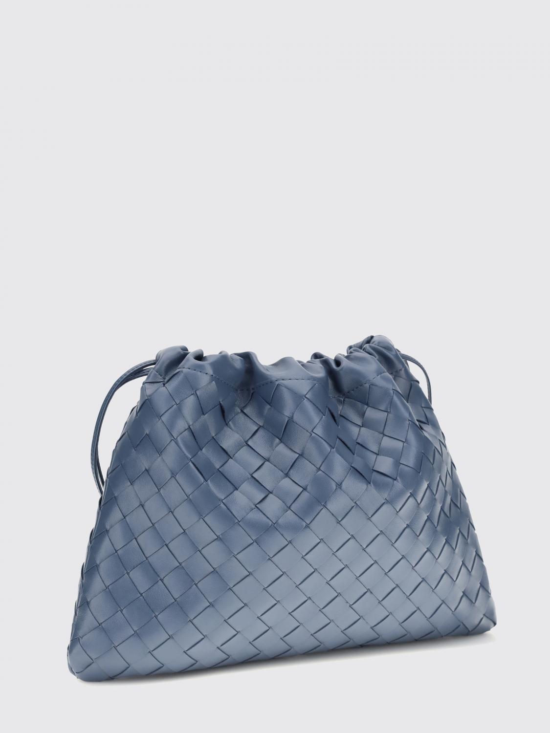 Bottega Veneta Shoulder Bag Woman Blue BOTTEGA VENETA