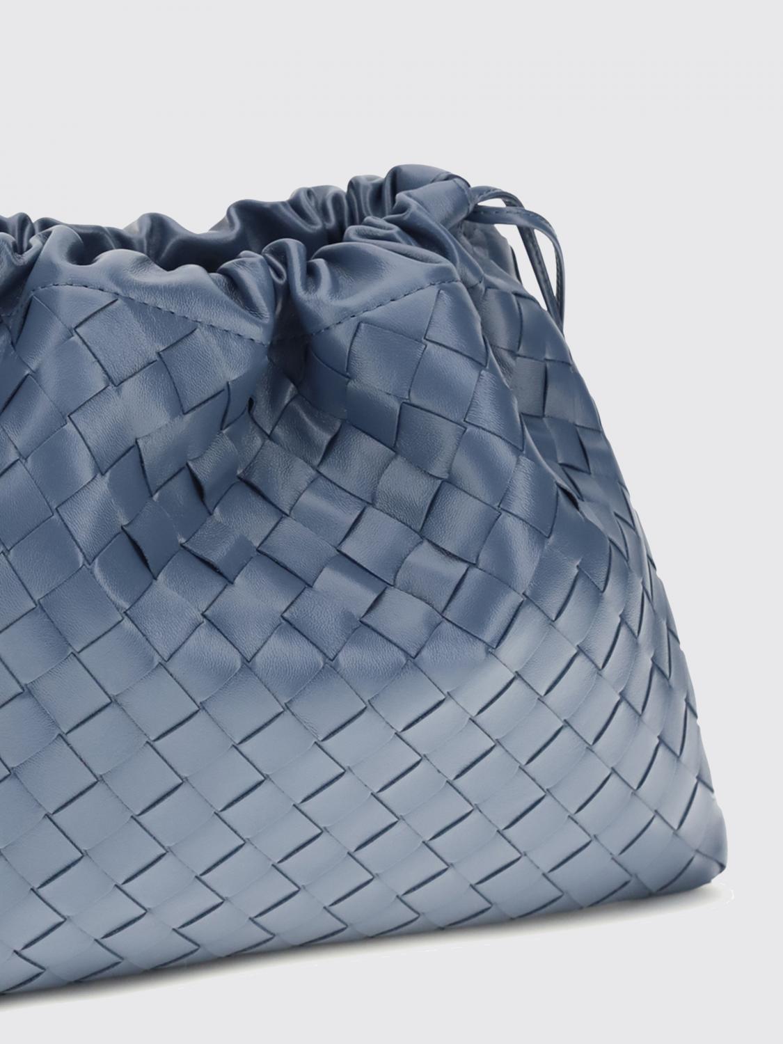Bottega Veneta Shoulder Bag Woman Blue BOTTEGA VENETA