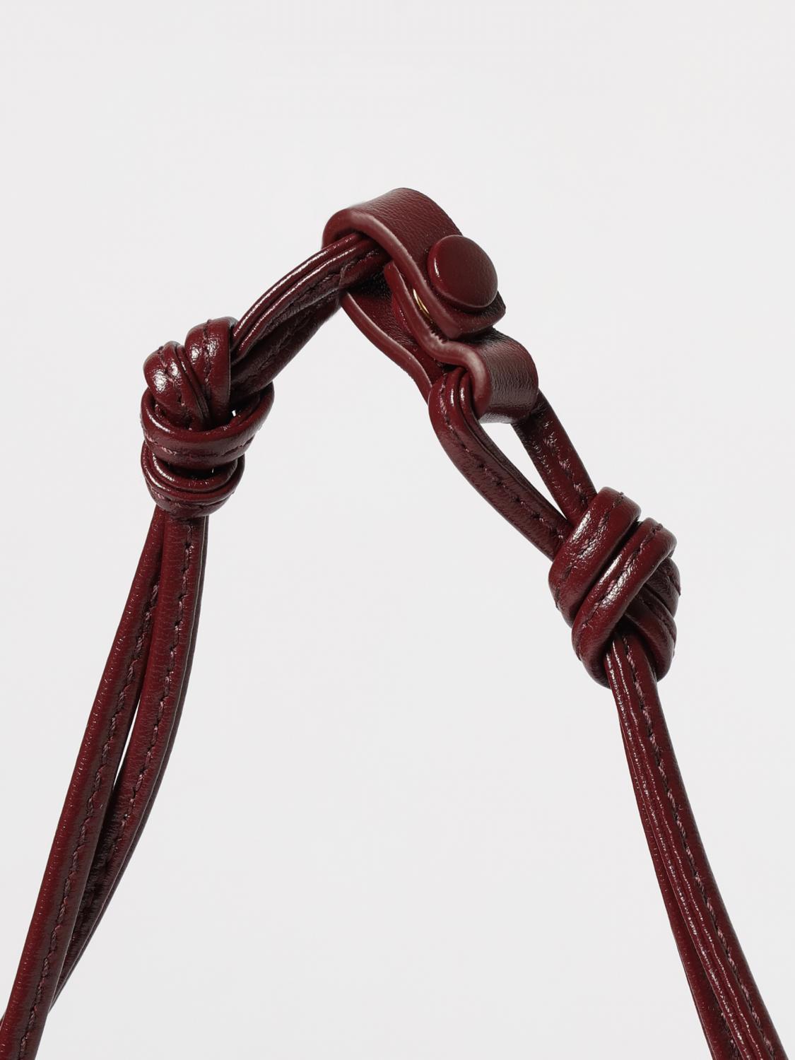 Bottega Veneta Shoulder Bag Woman Wine BOTTEGA VENETA