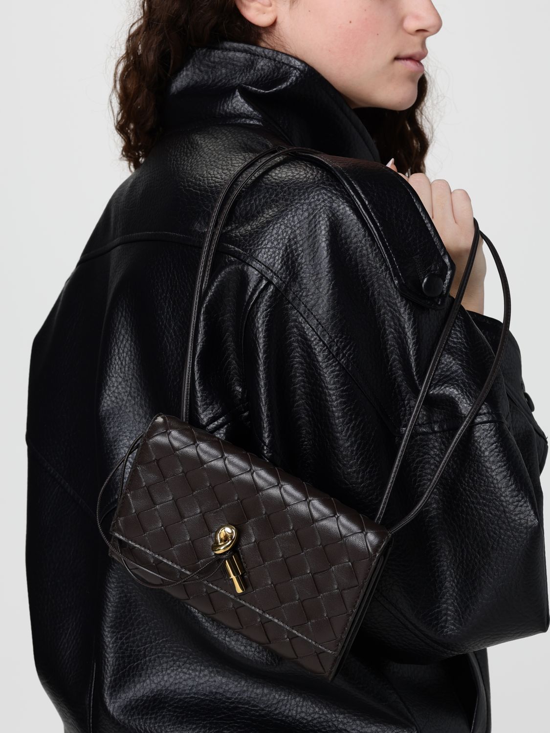 Bottega Veneta Mini Bag Woman Brown BOTTEGA VENETA