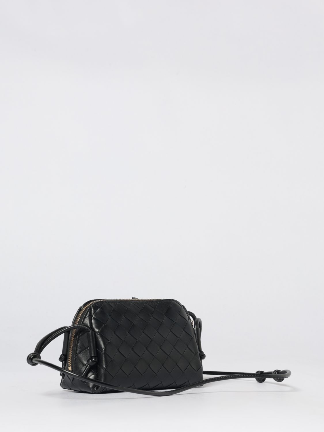 Woven Leather Concert Pouch Bottega Veneta BOTTEGA VENETA