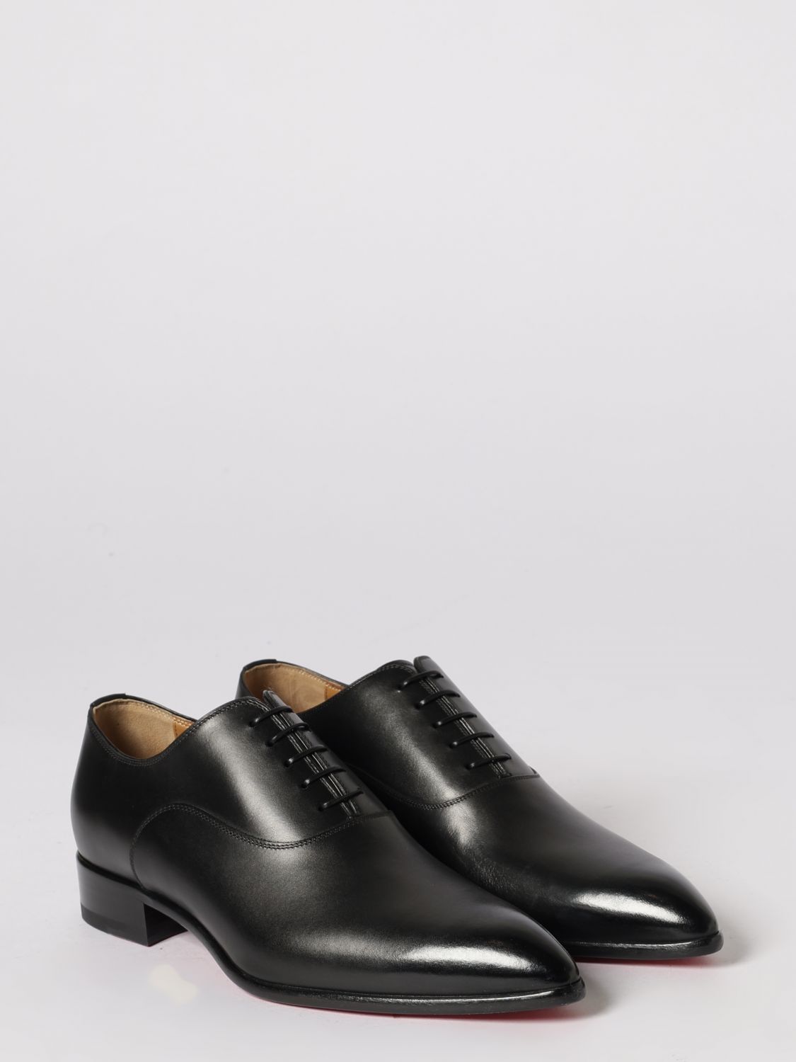 Christian Louboutin Brogue Shoes Men Black CHRISTIAN LOUBOUTIN