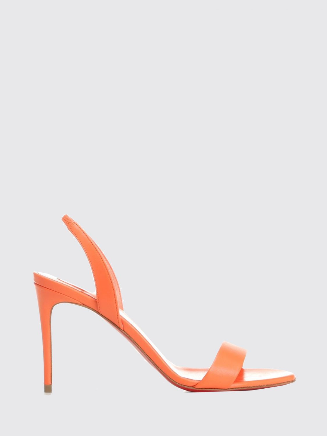 Christian Louboutin Heeled Sandal Woman Orange CHRISTIAN LOUBOUTIN