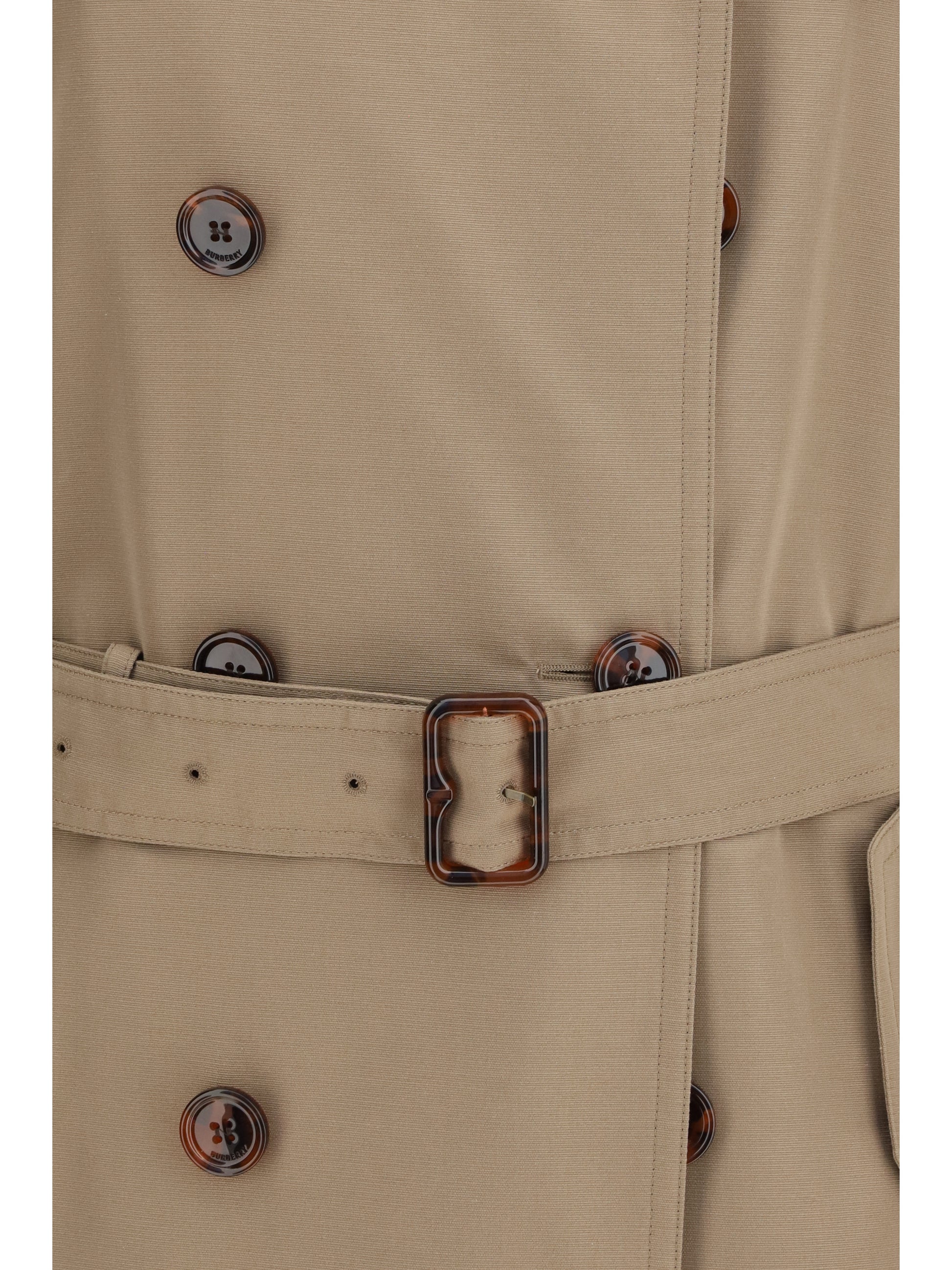 Burberry Men Double-Breasted Belted Trench BURBERRY