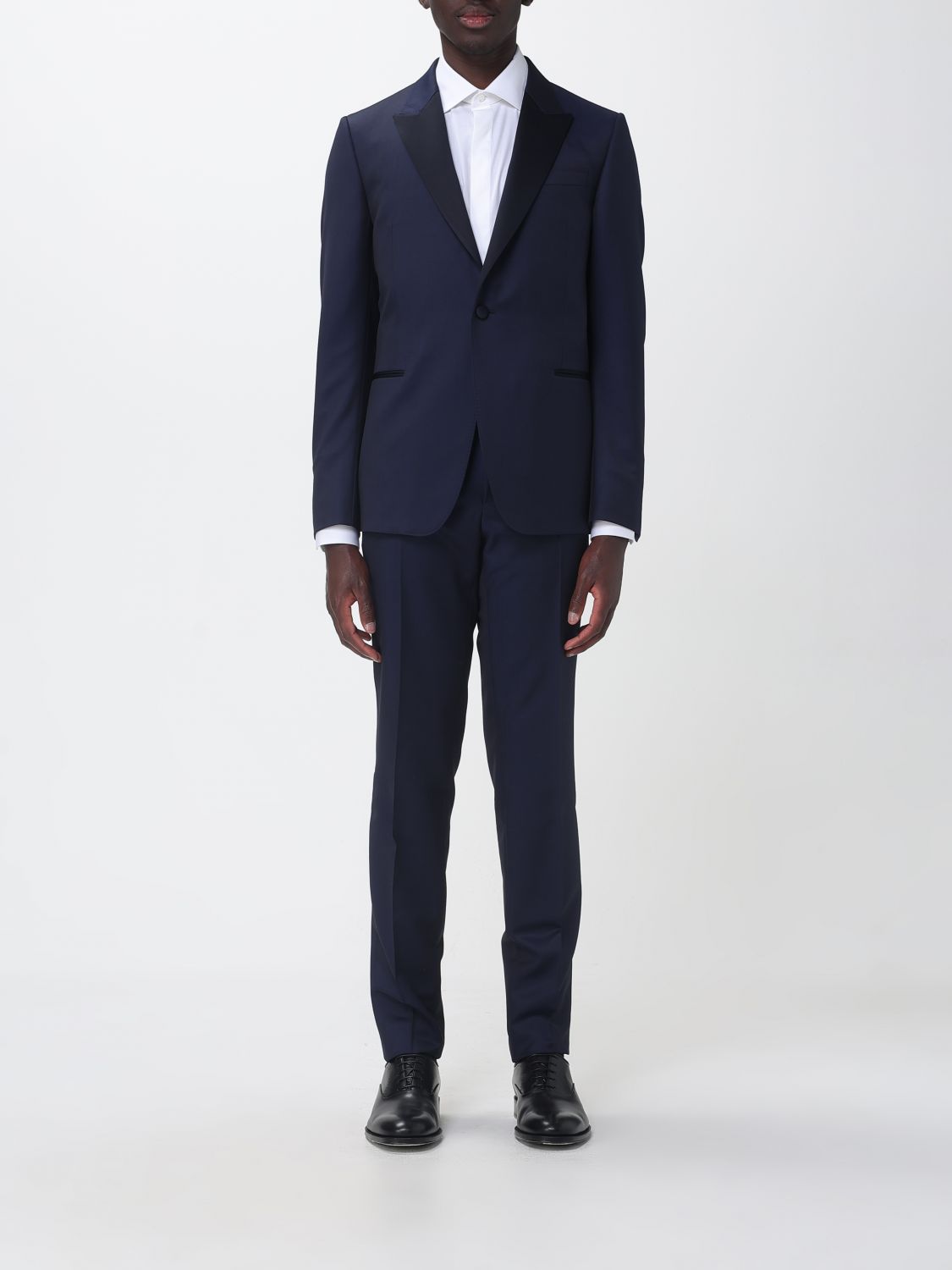 Zegna Suit Men Navy ZEGNA
