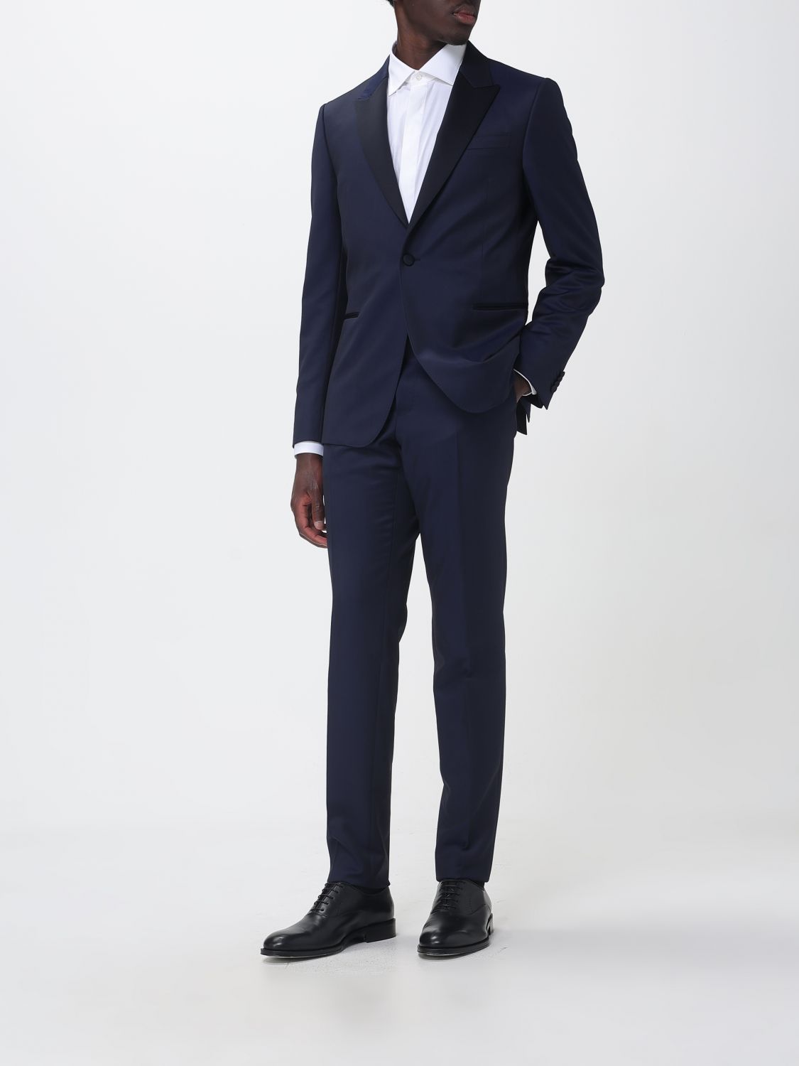 Zegna Suit Men Navy ZEGNA