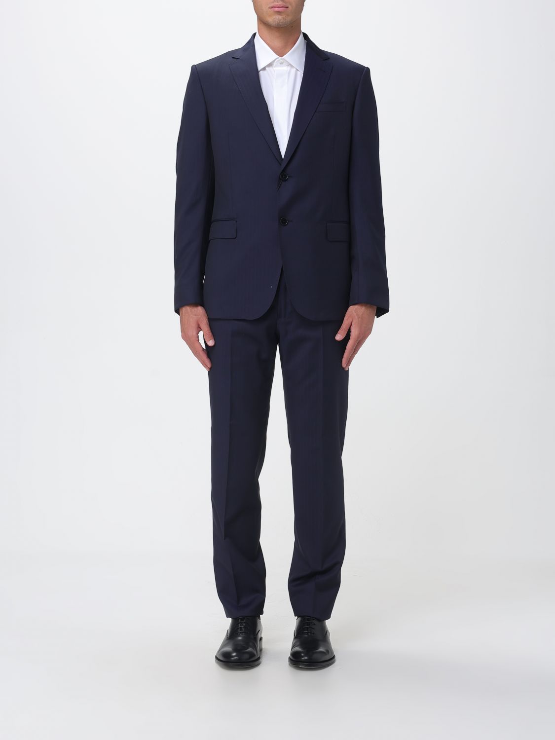 Zegna Suit Men Navy