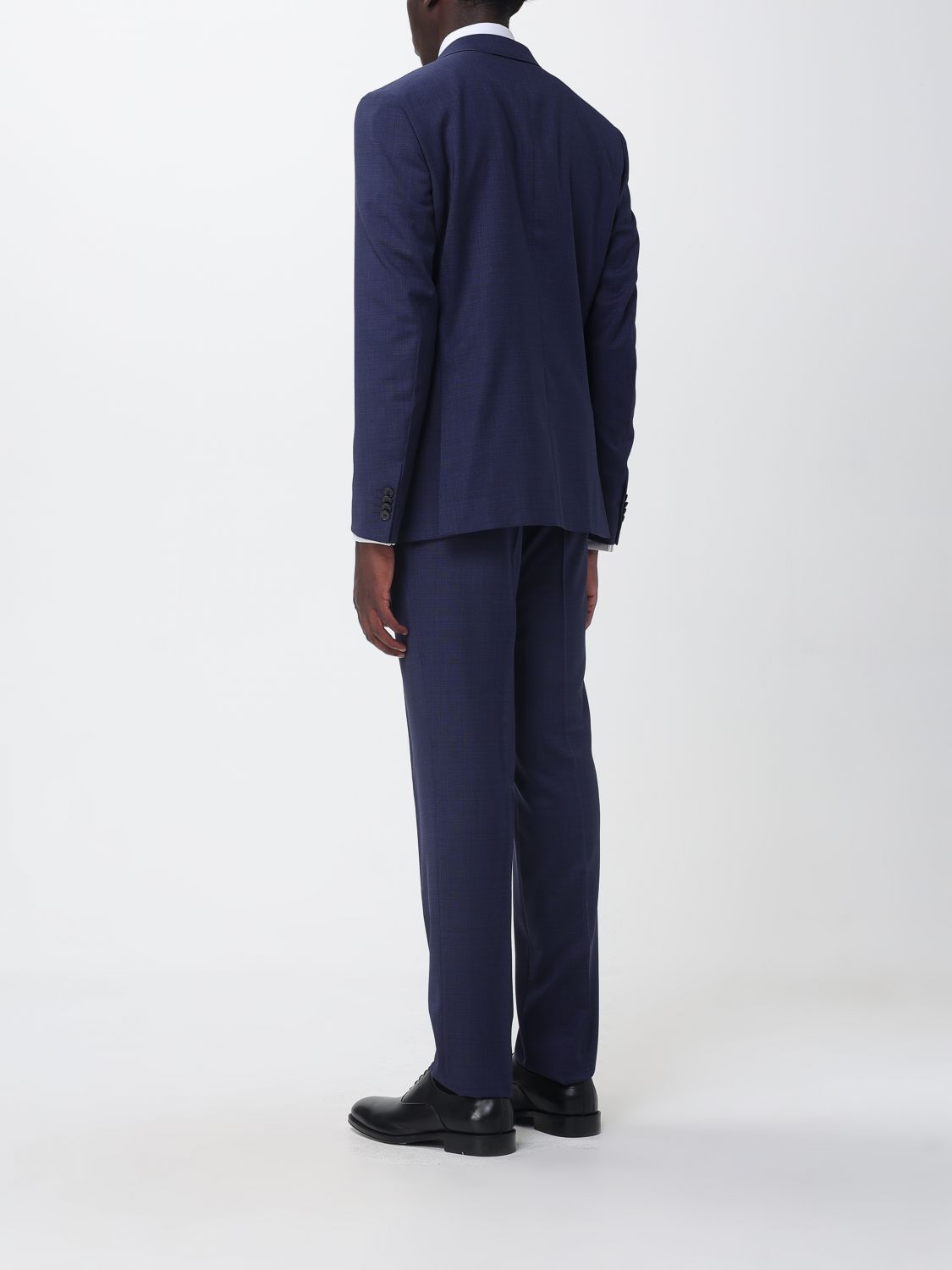 Zegna Suit Men Navy