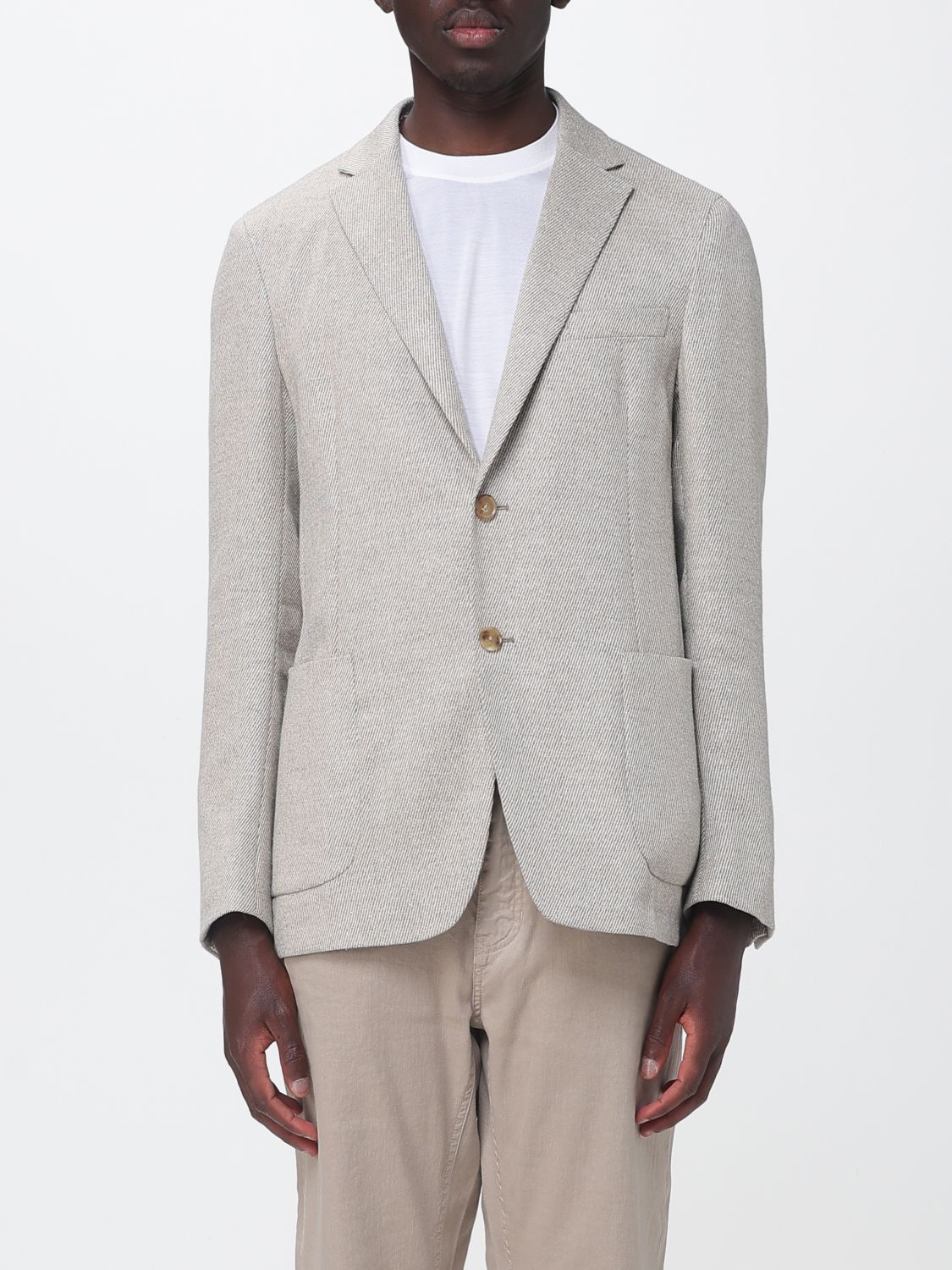 Zegna Jacket Men Water ZEGNA