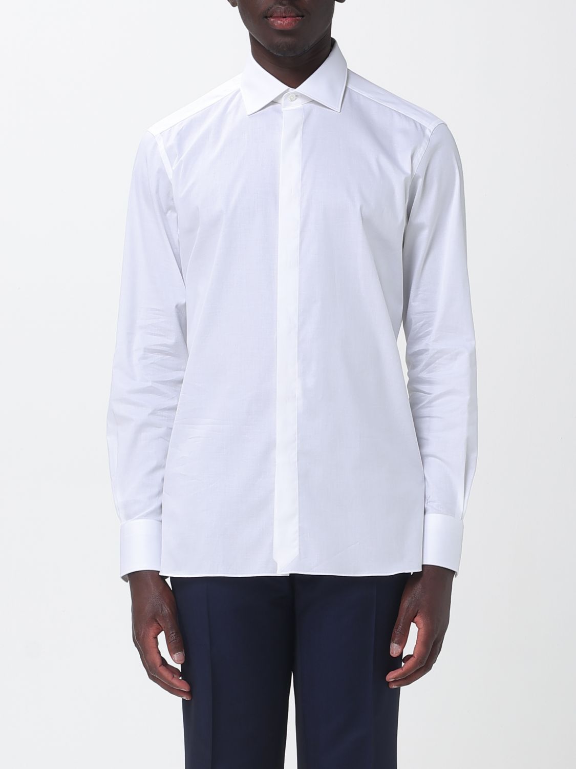 Zegna Shirt Men White ZEGNA