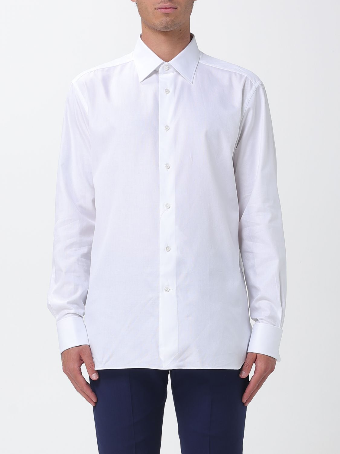 Zegna Shirt Men White ZEGNA