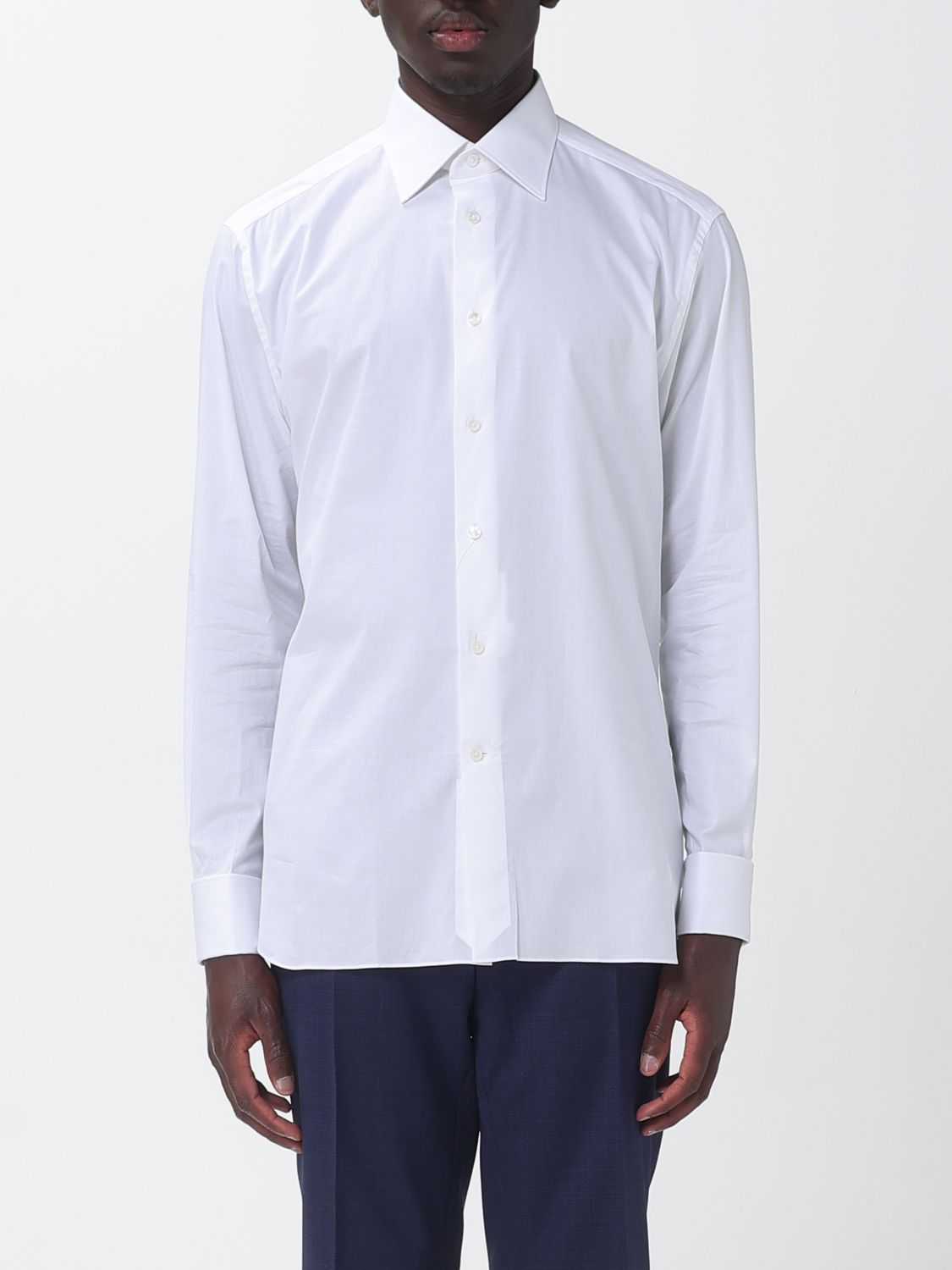 Zegna Shirt Men White ZEGNA