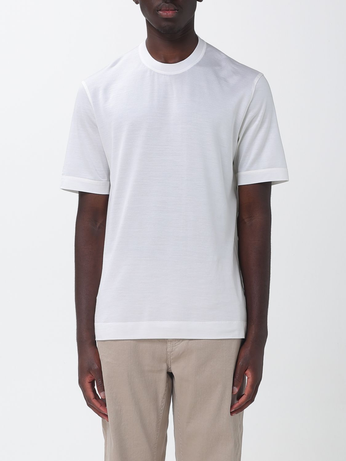 Zegna T-Shirt Men White ZEGNA