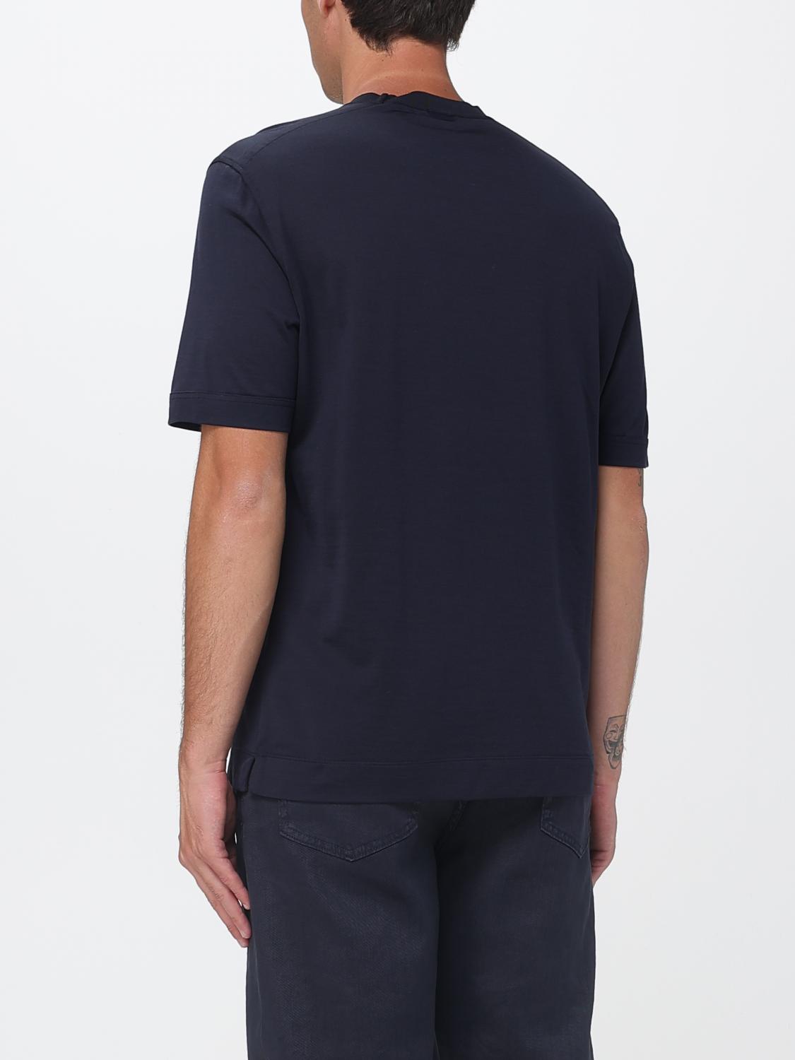 Zegna T-Shirt Men Navy ZEGNA