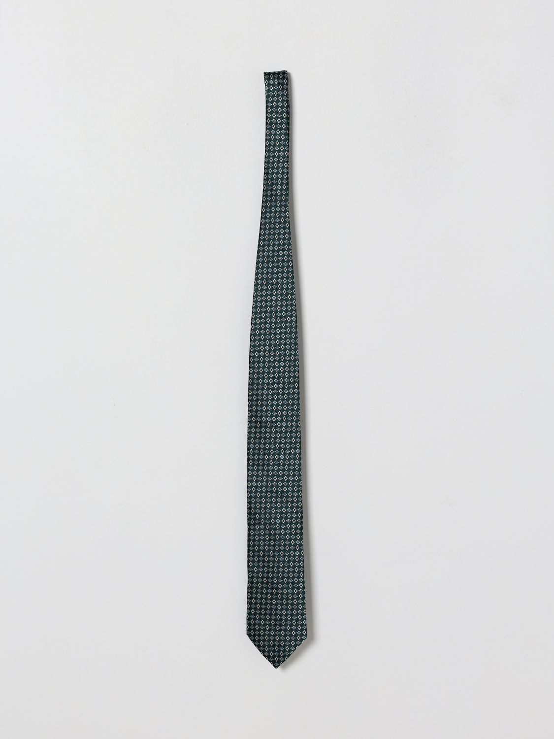 Zegna Tie Men Green ZEGNA
