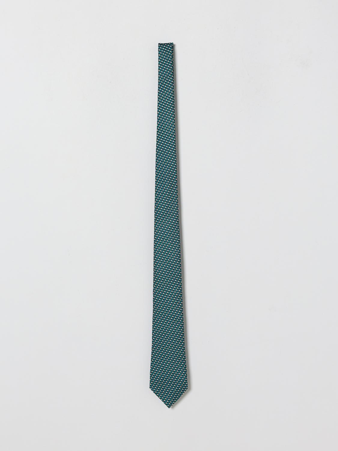 Zegna Tie Men Green ZEGNA